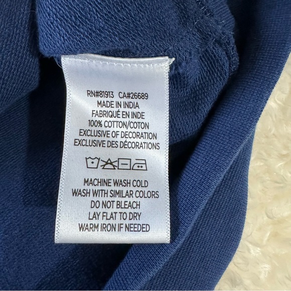 Robert Graham Witchmount Hoodie Graphic Skull Blue Size XL Tall Item B7413 - Picture 10 of 11